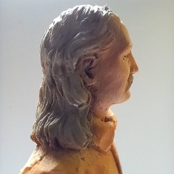 Wild Bill Hickok Figurine 6" Vintage1988 Castagna Resin Hard Resin Painted - Picture 11 of 12